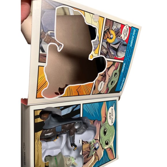 Hallmark Star Wars Mandalorian & Grogu 2pack Ornament Set Walmart Exclusive 2023 - Picture 5 of 13